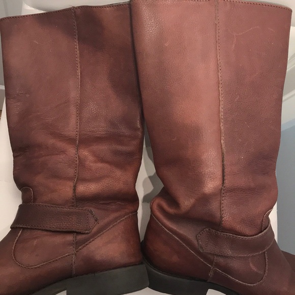 Steve Madden Brown Leather Boots - Picture 7 of 8